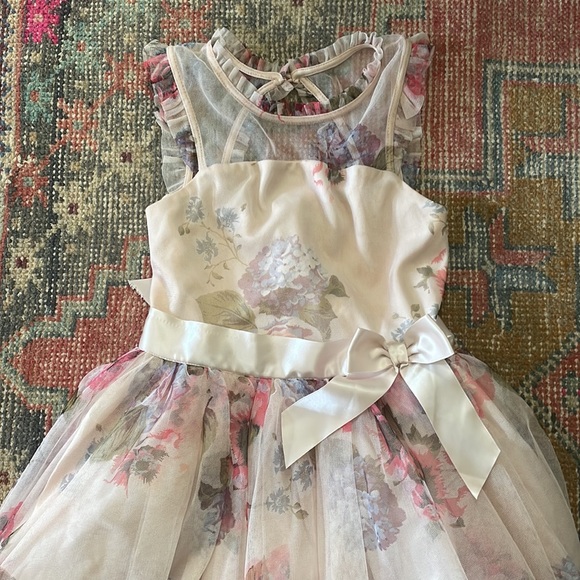 Floral romantic girls dress like new - Picture 3 of 10